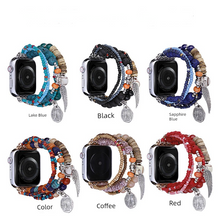 Load image into Gallery viewer, Bohemian Beaded Watch Bands - 6 color options 38mm - 49mm