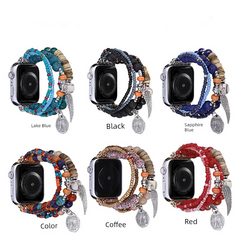 Bohemian Beaded Watch Bands - 6 color options 38mm - 49mm -
