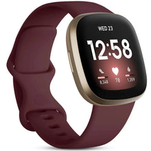 Load image into Gallery viewer, Silicone Fitbit Band For Versa 3 / 4 - Sense 1 / 2 (10 color options) Axios Bands