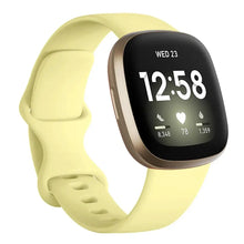 Load image into Gallery viewer, Silicone Fitbit Band For Versa 3 / 4 - Sense 1 / 2 (10 color options) Axios Bands