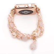 Load image into Gallery viewer, Beaded Apple Watch Band Bracelet - 4 color Options 38mm - 49mm Axios Bands