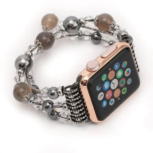 Load image into Gallery viewer, Beaded Apple Watch Band Bracelet - 4 color Options 38mm - 49mm Axios Bands