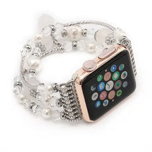 Load image into Gallery viewer, Beaded Apple Watch Band Bracelet - 4 color Options 38mm - 49mm Axios Bands