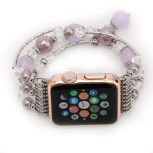 Load image into Gallery viewer, Beaded Apple Watch Band Bracelet - 4 color Options 38mm - 49mm Axios Bands