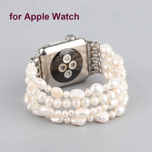 Load image into Gallery viewer, Beaded Apple Watch Band Bracelet - 4 color Options 38mm - 49mm Axios Bands