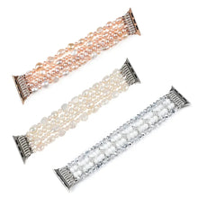 Load image into Gallery viewer, Beaded Apple Watch Band Bracelet - 4 color Options 38mm - 49mm Axios Bands