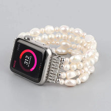 Load image into Gallery viewer, Beaded Apple Watch Band Bracelet - 4 color Options 38mm - 49mm Axios Bands