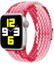 Load image into Gallery viewer, Braided Solo Loop For Nylon Fabric Apple Watch Bands - 43 color options 38mm - 49mm Axios Bands