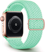 Load image into Gallery viewer, Braided Solo Loop For Nylon Fabric Apple Watch Bands - 43 color options 38mm - 49mm Axios Bands