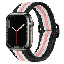Load image into Gallery viewer, Braided Solo Loop For Nylon Fabric Apple Watch Bands - 43 color options 38mm - 49mm Axios Bands