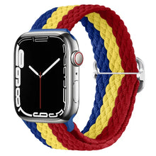 Load image into Gallery viewer, Braided Solo Loop For Nylon Fabric Apple Watch Bands - 43 color options 38mm - 49mm Axios Bands