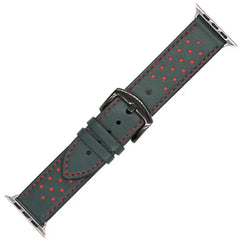 Breathable Leather Apple Watch Bands - 4 color options 38mm - 49mm -