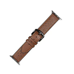 Breathable Leather Apple Watch Bands - 4 color options 38mm - 49mm -