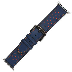 Breathable Leather Apple Watch Bands - 4 color options 38mm - 49mm -