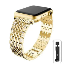 Load image into Gallery viewer, Diamond Jewelry Strap for Apple Watch Band -4 Colors Axios Bands