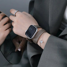 Load image into Gallery viewer, Double Wrap Leather Apple Watch Bands - 15 color options 38mm - 49mm Axios Bands