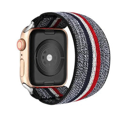 Elastic Nylon Apple Watch Bands - 32 color options 38mm - 49mm -