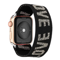 Elastic Nylon Apple Watch Bands - 32 color options 38mm - 49mm -