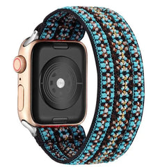 Elastic Nylon Apple Watch Bands - 32 color options 38mm - 49mm -