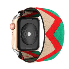 Elastic Nylon Apple Watch Bands - 32 color options 38mm - 49mm -