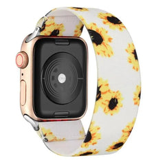 Elastic Nylon Apple Watch Bands - 32 color options 38mm - 49mm -