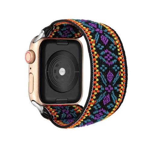 Elastic Nylon Apple Watch Bands - 32 color options 38mm - 49mm -
