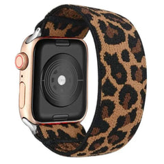 Elastic Nylon Fabric Apple Watch Bands - 13 color options 38mm - 49mm -