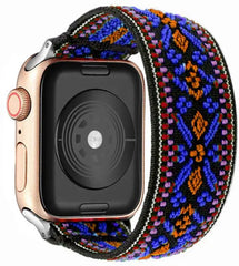 Elastic Nylon Fabric Apple Watch Bands - 13 color options 38mm - 49mm -