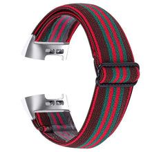Load image into Gallery viewer, Elastic Nylon Fitbit Band For Charge 3 & 4 - twelve color options Axios Bands