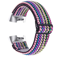 Load image into Gallery viewer, Elastic Nylon Fitbit Band For Charge 3 & 4 - twelve color options Axios Bands
