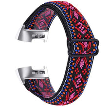 Load image into Gallery viewer, Elastic Nylon Fitbit Band For Charge 3 & 4 - twelve color options Axios Bands