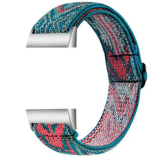 Load image into Gallery viewer, Elastic Nylon Fitbit Band For Charge 3 & 4 - twelve color options Axios Bands