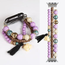 Load image into Gallery viewer, Fashion Beads Jewelry Bracelet Strap for Apple Watch Band - 36 Colors Axios Bands