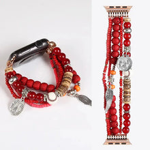 Load image into Gallery viewer, Fashion Beads Jewelry Bracelet Strap for Apple Watch Band - 36 Colors Axios Bands