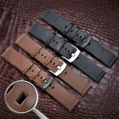 Genuine Leather Apple Watch Bands - 8 color options 38mm - 49mm -