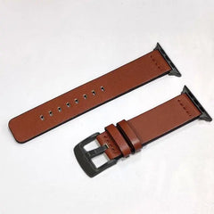 Genuine Leather Apple Watch Bands - 8 color options 38mm - 49mm -