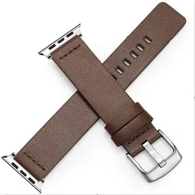 Genuine Leather Apple Watch Bands - 8 color options 38mm - 49mm -