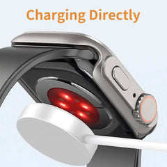 Glass+case+strap Magnetic Silicone Band -16 Color Options 40mm - 49mm -