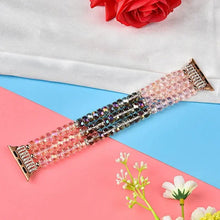 Load image into Gallery viewer, Ivory Pearl & Rhinestone Crystal Bracelet Strap for Apple Watch Band - 7 Colors Axios Bands