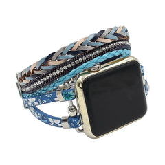 Leather Apple Watch Bands - 11 color options 38mm - 49mm -