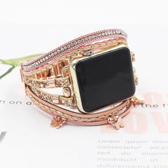 Leather Apple Watch Bands - 11 color options 38mm - 49mm -