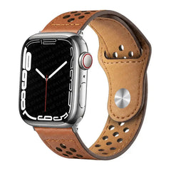 Leather Apple Watch Bands - 13 color options 38mm - 49mm -