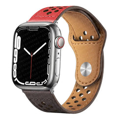 Leather Apple Watch Bands - 13 color options 38mm - 49mm -