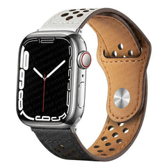 Leather Apple Watch Bands - 13 color options 38mm - 49mm -