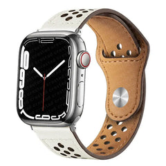 Leather Apple Watch Bands - 13 color options 38mm - 49mm -
