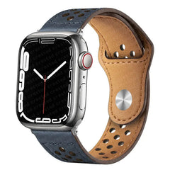 Leather Apple Watch Bands - 13 color options 38mm - 49mm -