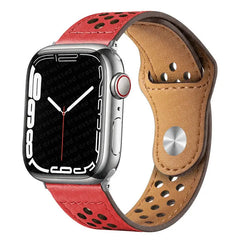 Leather Apple Watch Bands - 13 color options 38mm - 49mm -