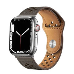 Leather Apple Watch Bands - 13 color options 38mm - 49mm -