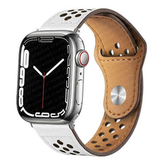Leather Apple Watch Bands - 13 color options 38mm - 49mm -