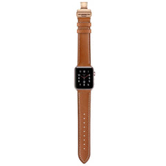 Leather Apple Watch Bands - 17 color options 38mm - 49mm -